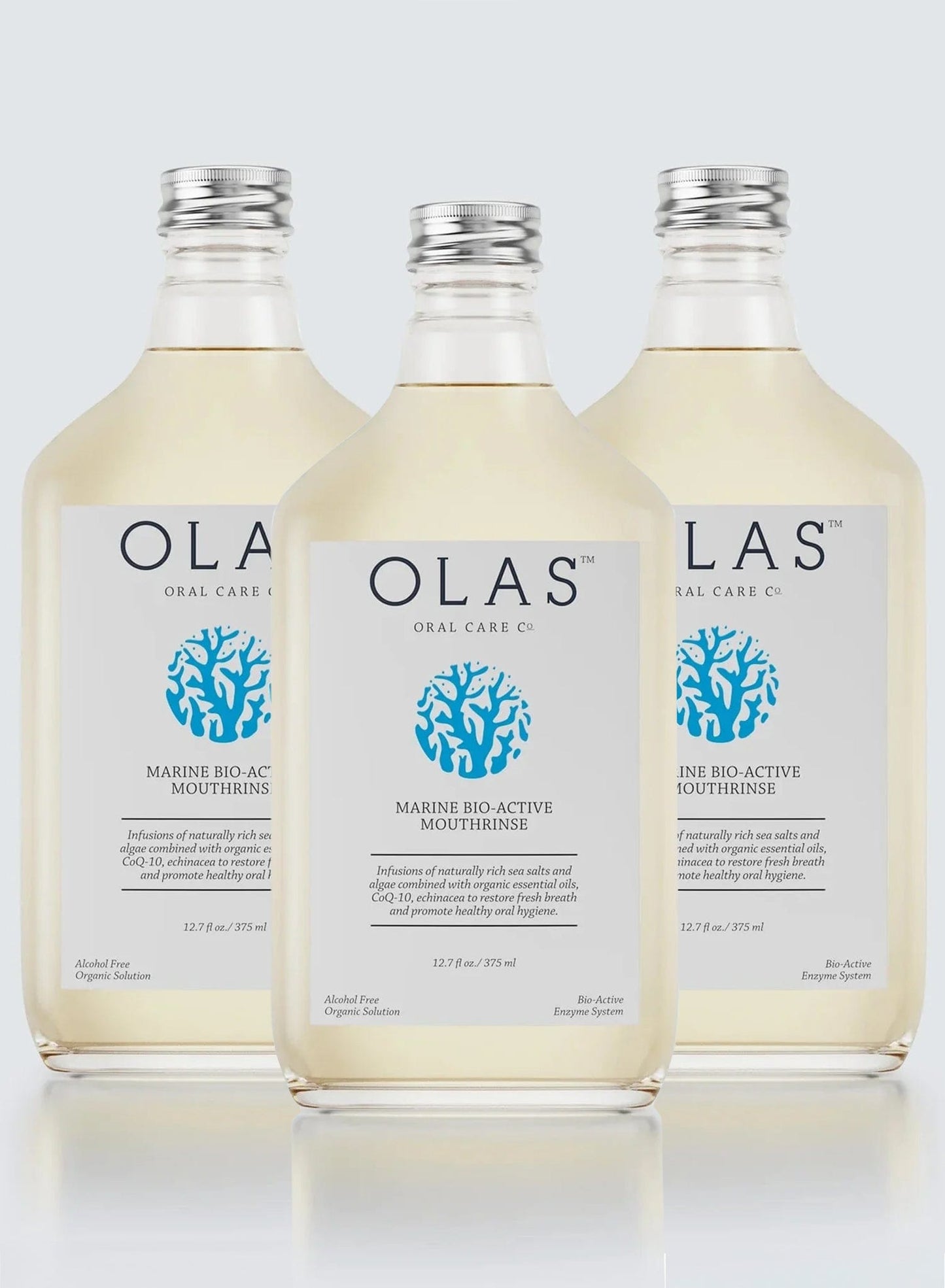 OLAS Mouthwash OLAS 375ml x 3 OLAS Mouthrinse - 375 mL