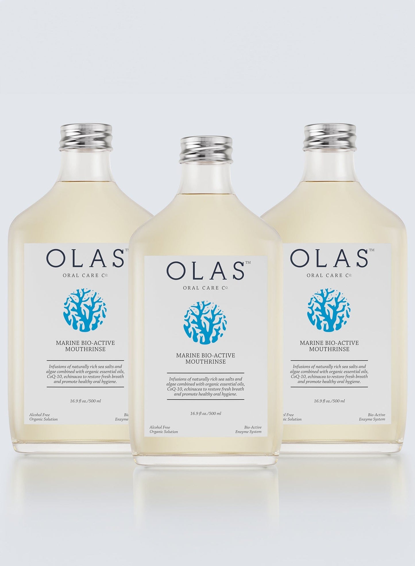 OLAS Mouthwash OLAS 500ml x 3 OLAS Mouthrinse - 500 mL (Pre-Order)