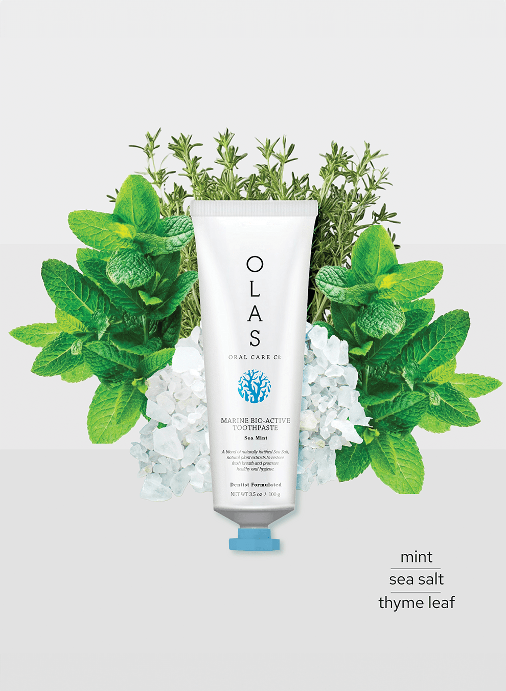 OLAS Toothpaste OLAS Marine Sea Mint Toothpaste