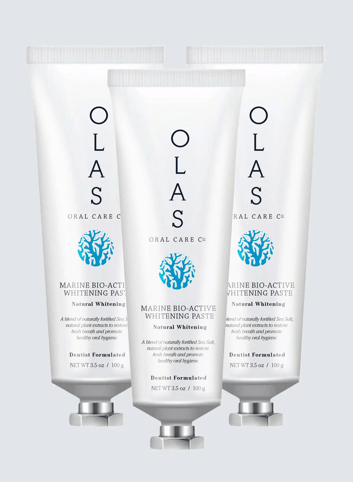 OLAS Toothpaste OLAS Toothpaste x 3 OLAS Marine Bio-Active Whitening Toothpaste