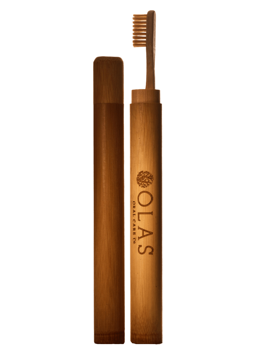 OLAS Bamboo Toothbrush Case