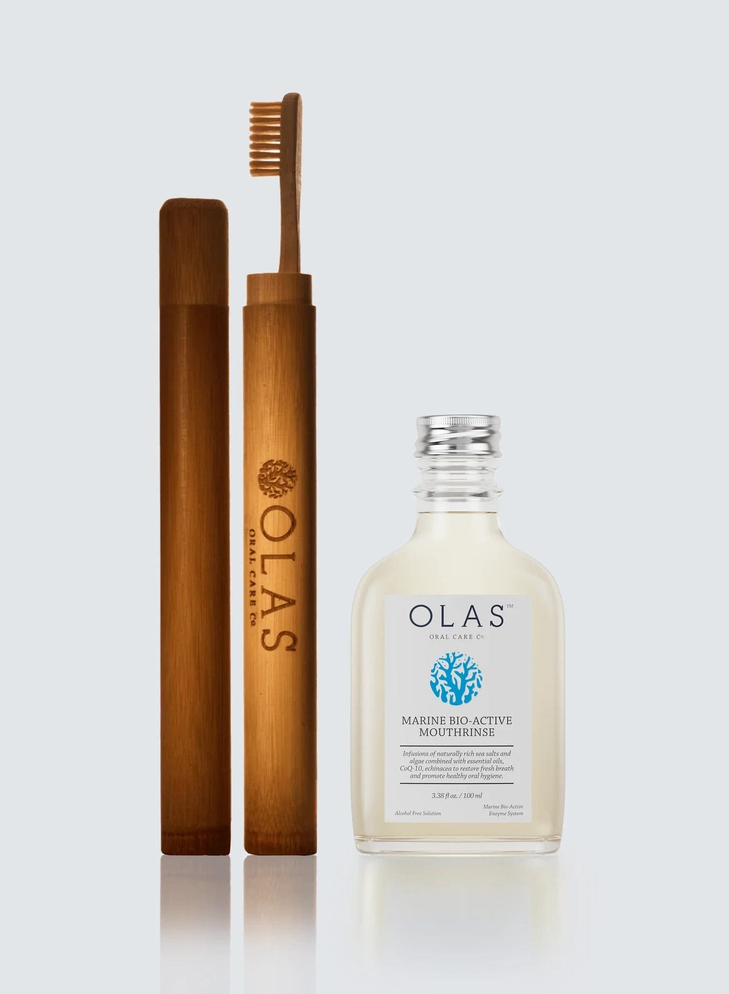 OLAS Bundle Road Trip Toolkit | 100mL + Toothbrush + Case