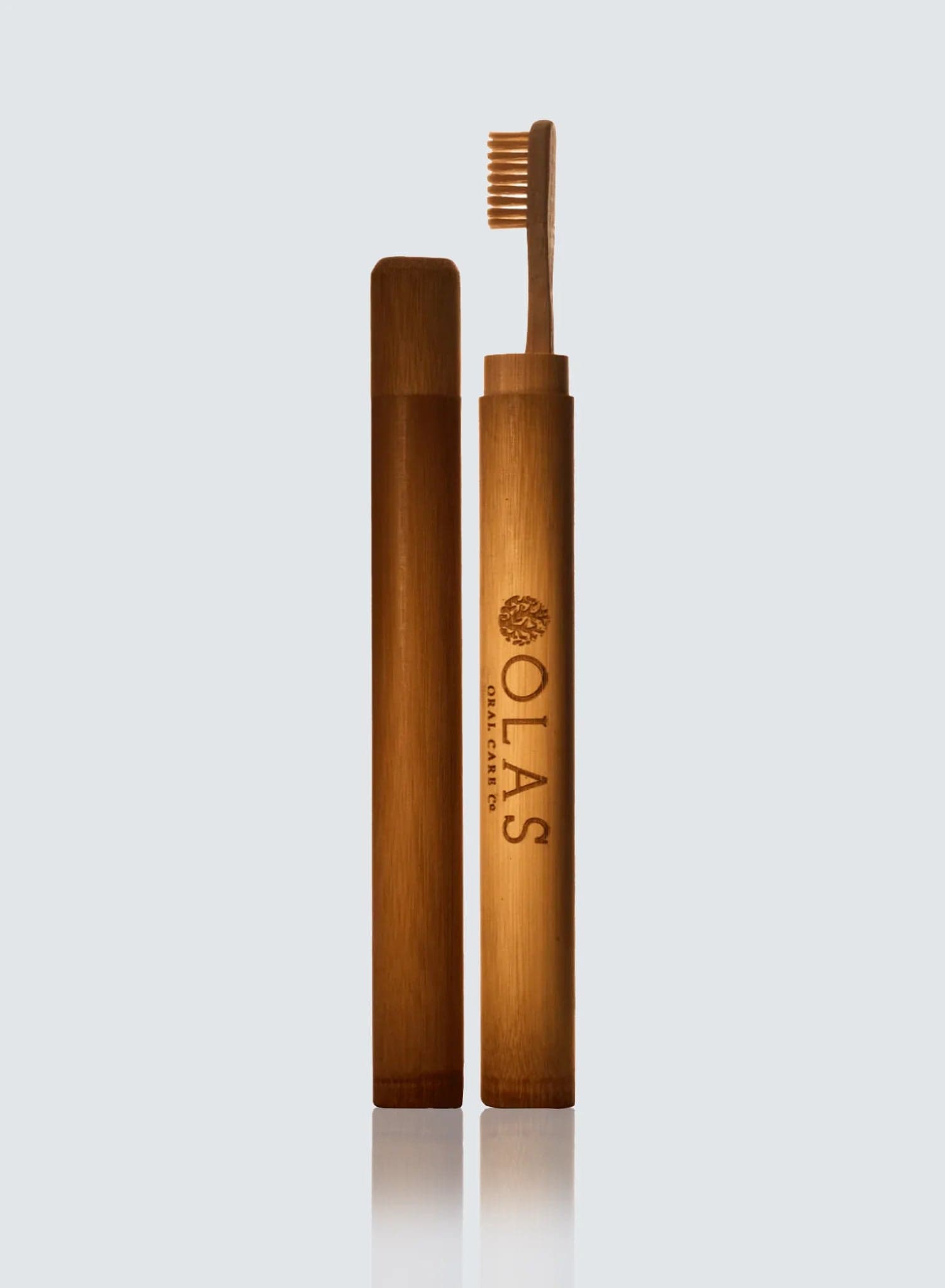 OLAS Case OLAS Bamboo Toothbrush Case