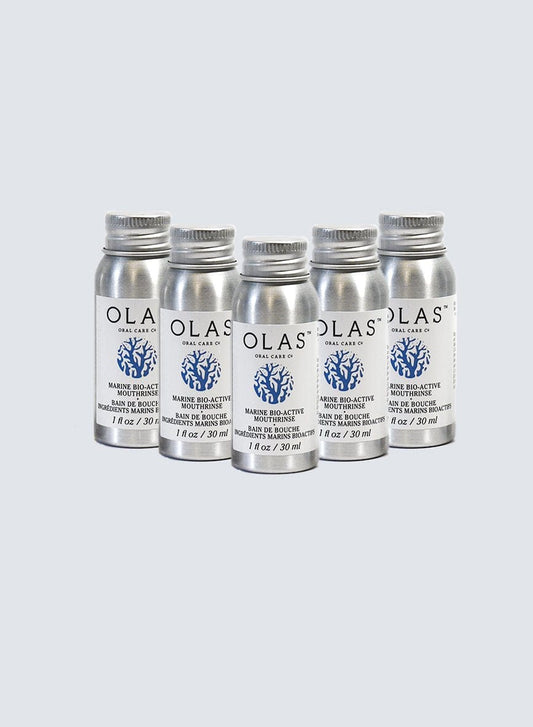 OLAS Mouthwash OLAS Mouthrinse - 30 mL - 5-Pack Aluminum Bottles