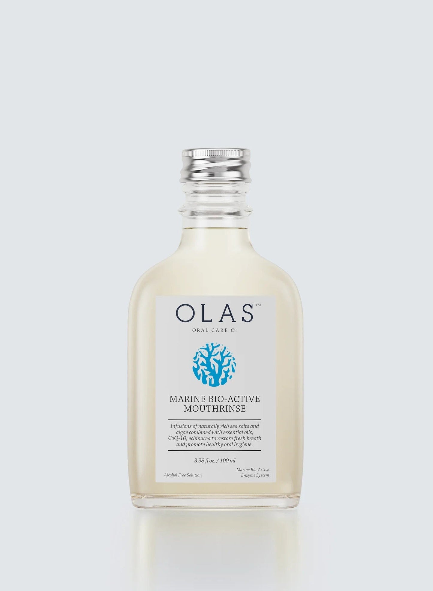 OLAS Mouthwash Travel - 3oz / 100ml OLAS Mouthrinse - 100 mL