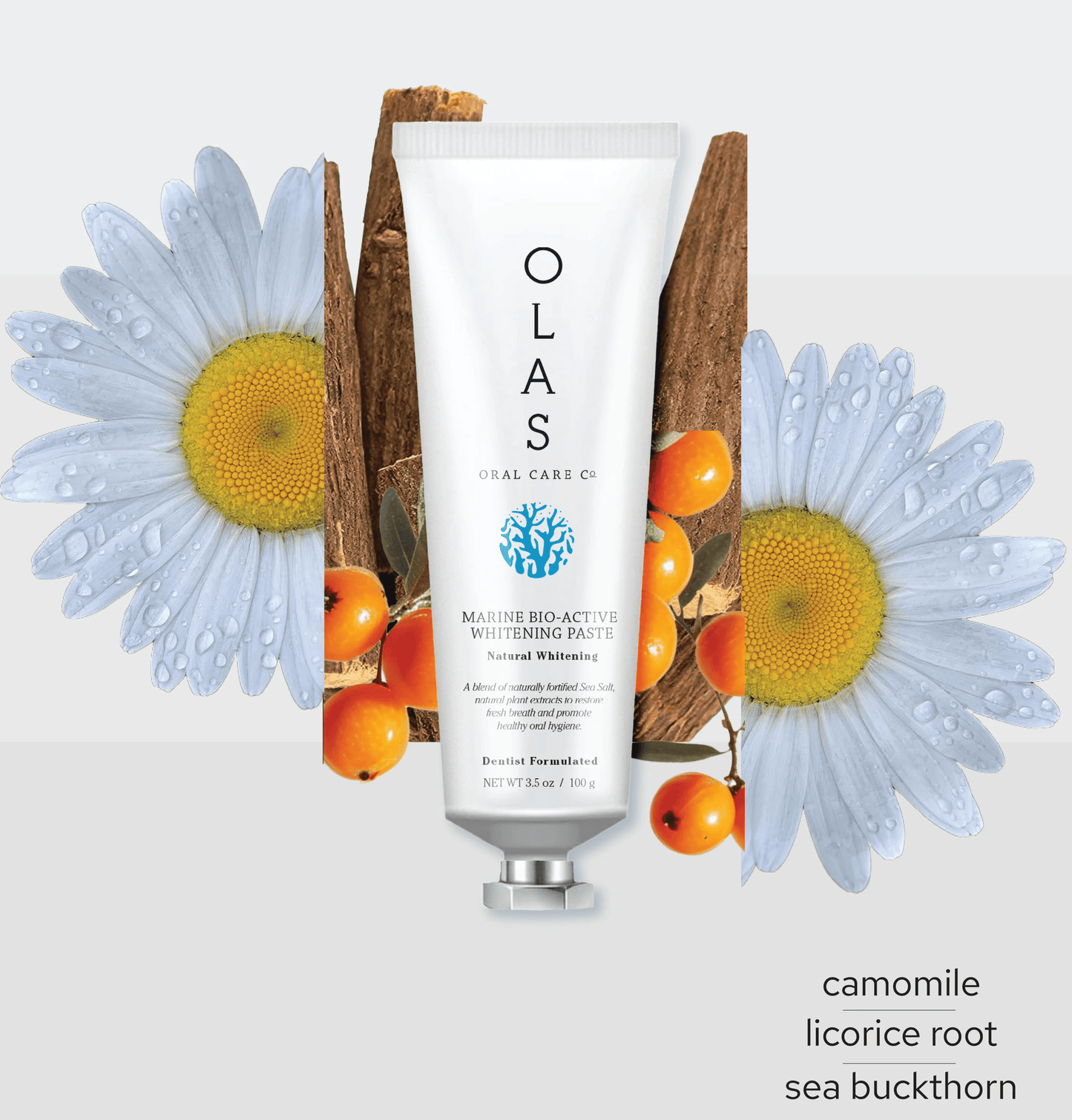 OLAS Toothpaste OLAS Marine Bio-Active Whitening Toothpaste