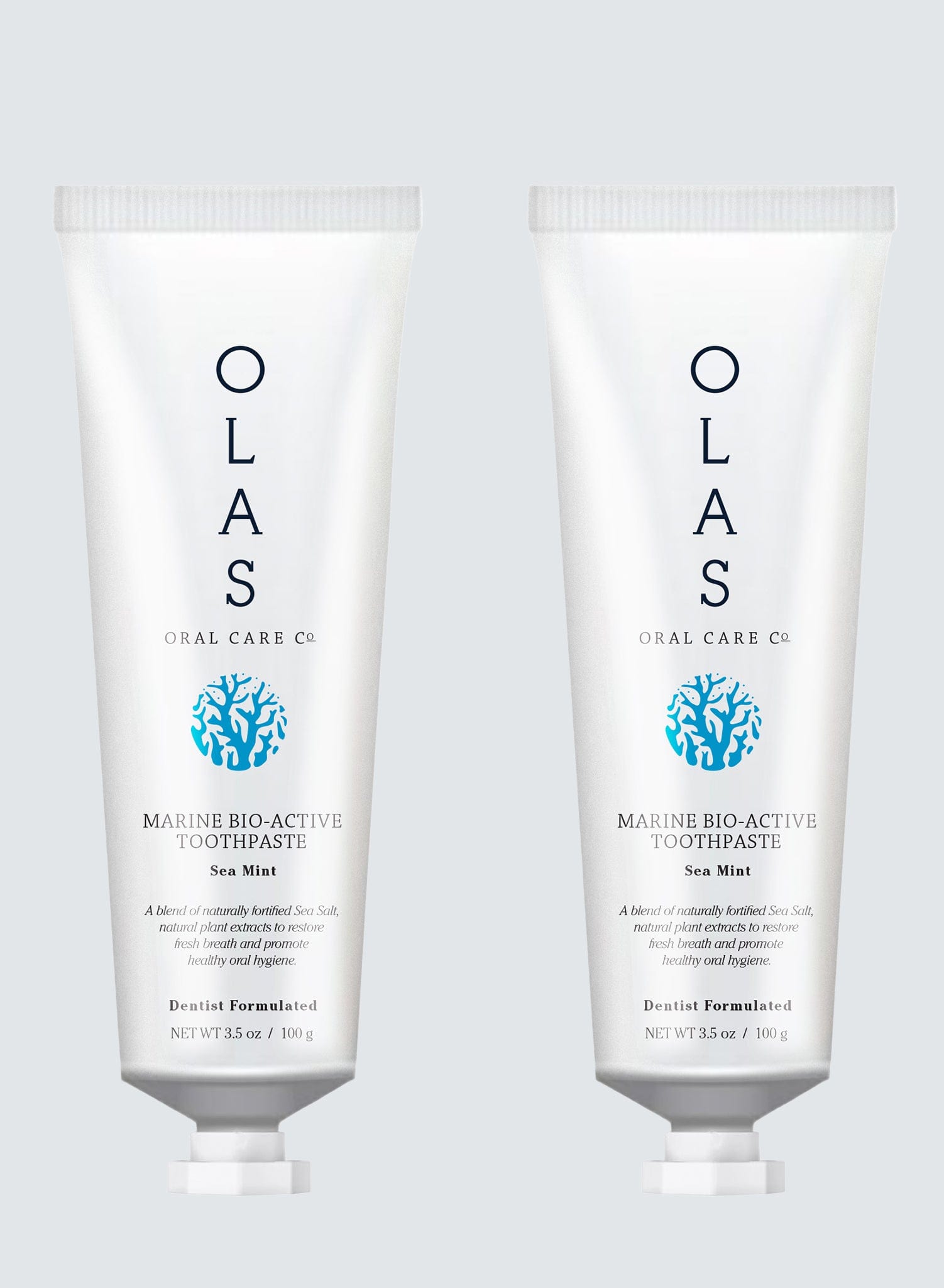 OLAS Toothpaste OLAS Toothpaste x 2 OLAS Marine Sea Mint Toothpaste
