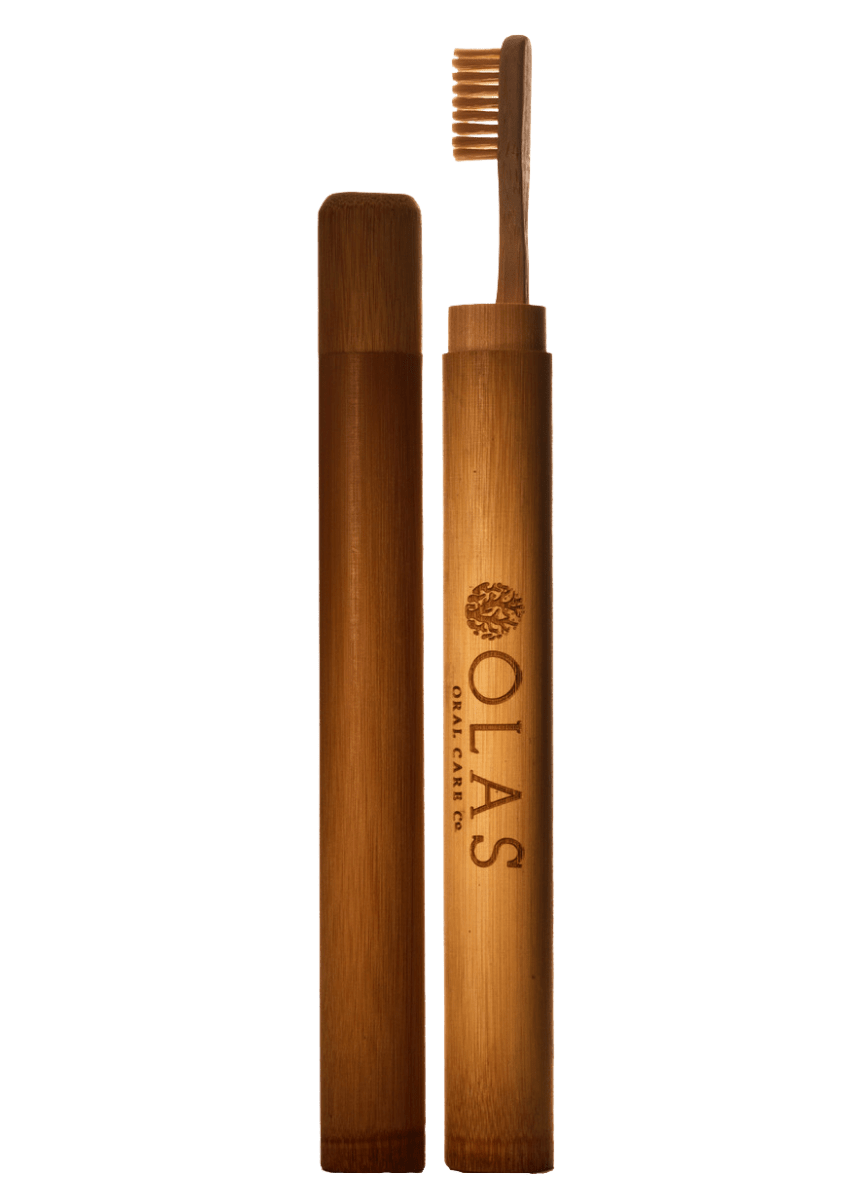 OLAS Case OLAS Bamboo Toothbrush Case